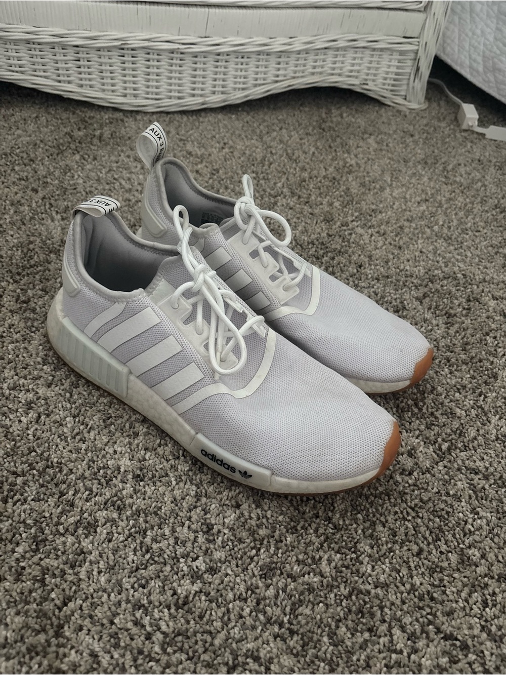 adidas Men’s White Sneakers size 10.5